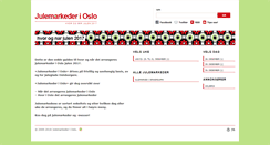 Desktop Screenshot of julemarkeder.com