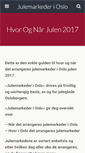 Mobile Screenshot of julemarkeder.com